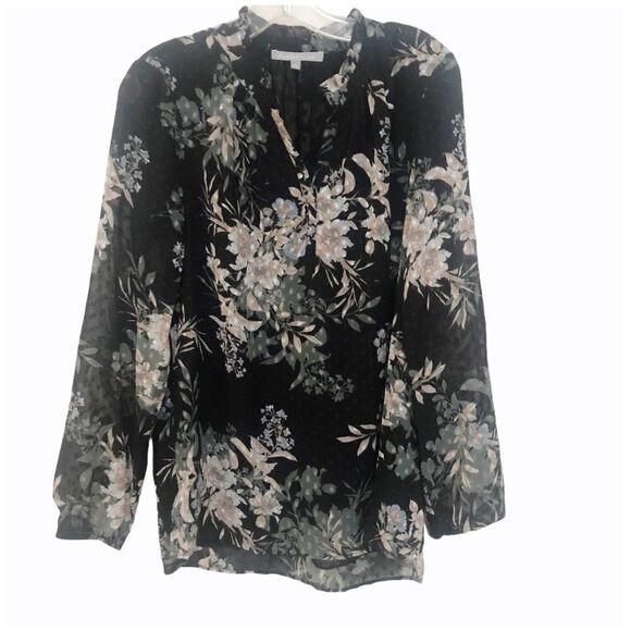 DANIEL RAINN Floral Blouse - Picture 1 of 6